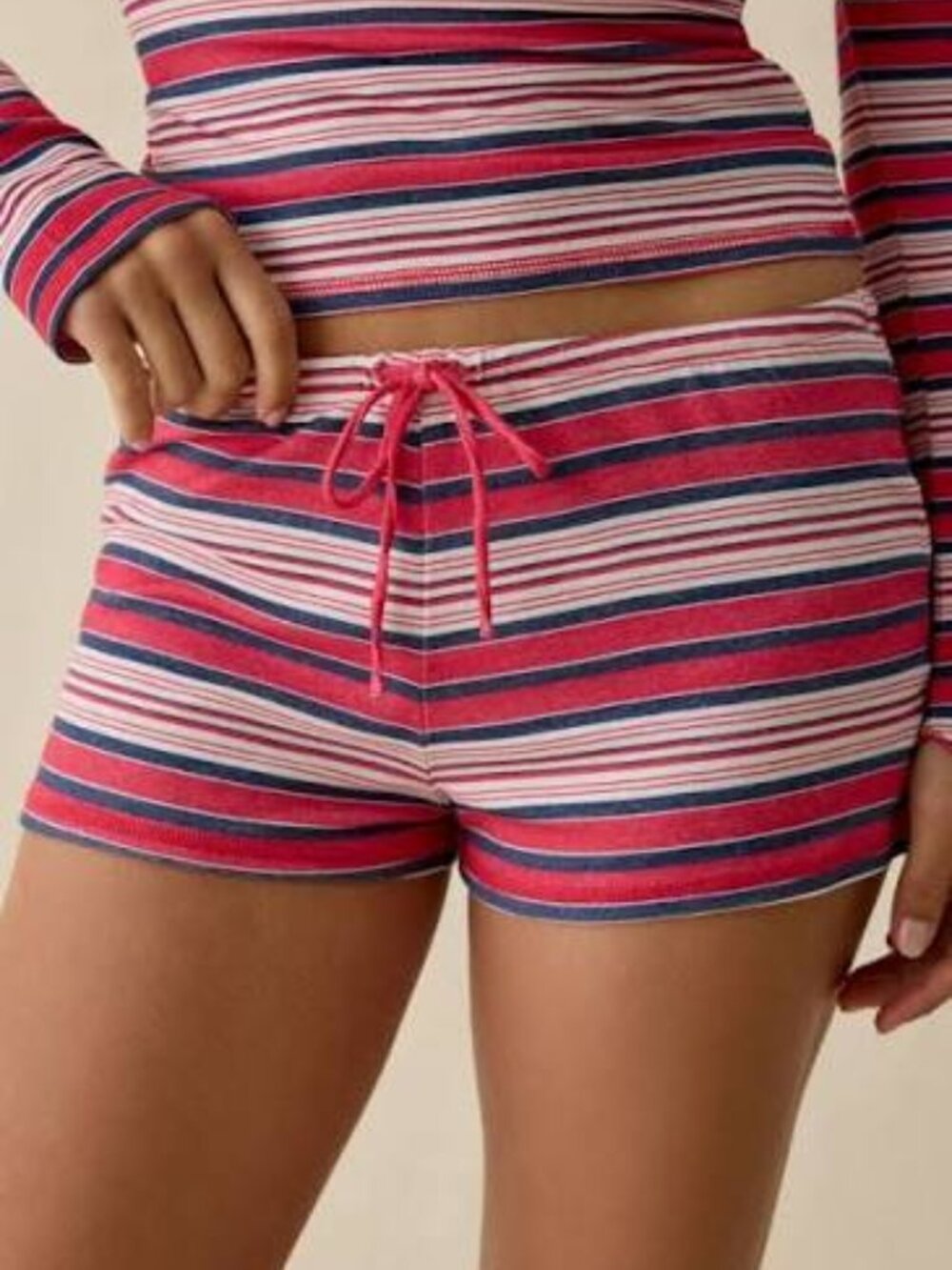 Frankies Bikinis Sophie Lightweight Jersey Shorts NWT M